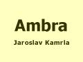 Ambra - Jaroslav Kamrla