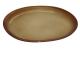 Keramika Krumvíř - Talíř oválný 32x24cm - keramika světle hn