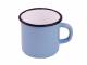 Hrnek 8cm 0,4lt světle modrý, smaltové