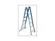 ELKOP žebřík ocelový B 45 FS univerzální rozkládací víceúčel