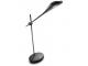 Stolní světlo s nastavitelným ramenním kloubem - černá Ledin